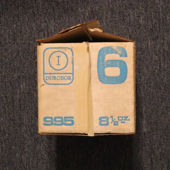 Durobor Concorde Box of Six 8 1/2 Oz. Dinner Glasses - Made In Belgium - Vintage - Picture 2 of 5